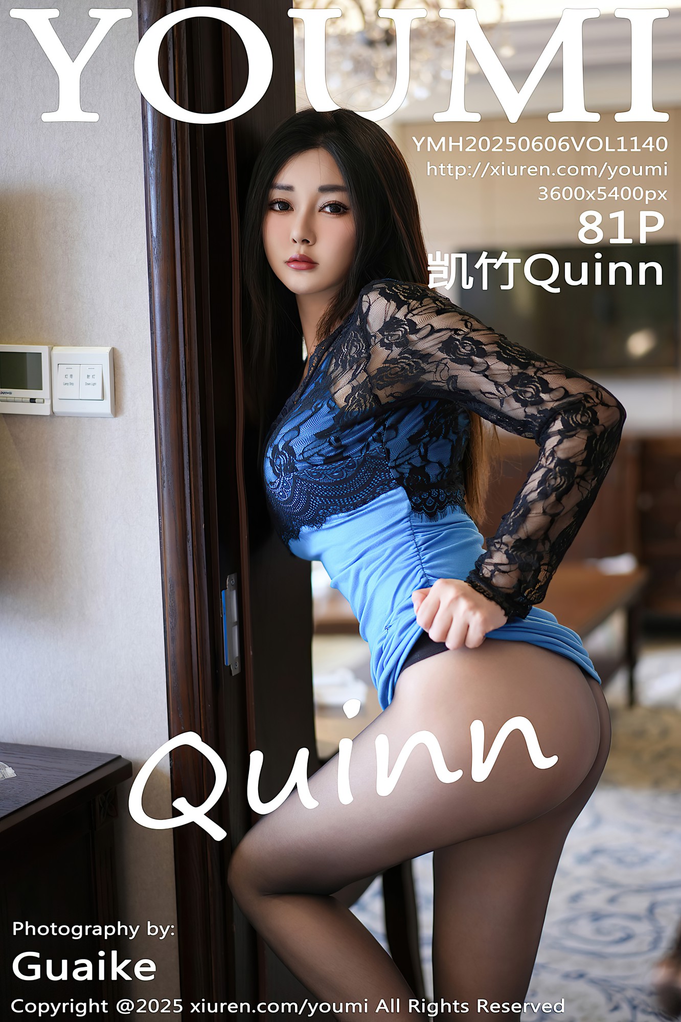 [YOUMI尤蜜荟] 2025.06.06 VOL.1140 凯竹Quinn [81P-766MB]
