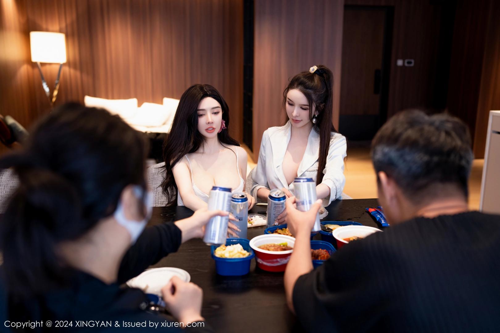 [XINGYAN星颜社] 2024.07.19 VOL.258 模特合集 潘思沁 李丽莎 [80P-700MB]