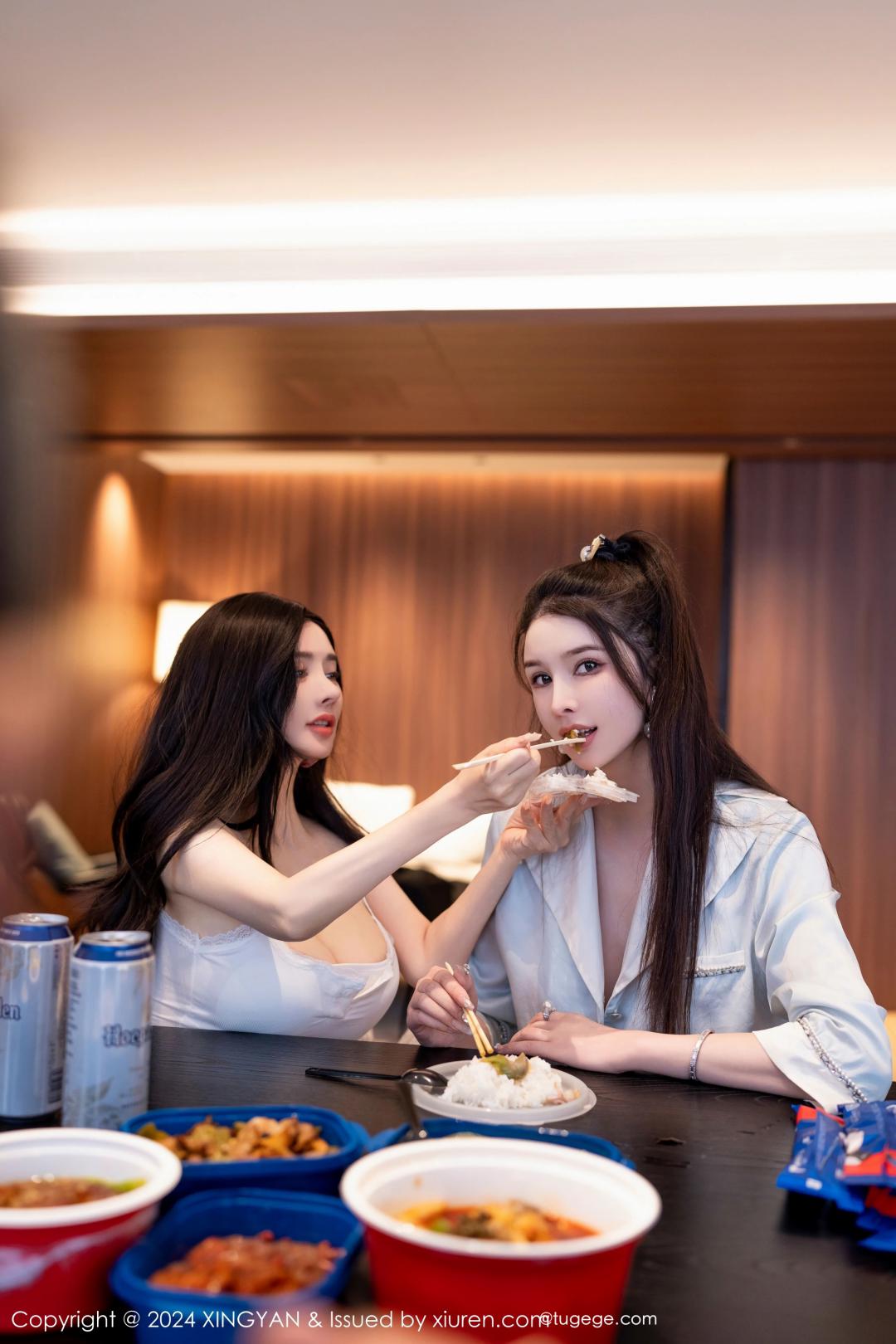 [XINGYAN星颜社] 2024.07.19 VOL.258 模特合集 潘思沁 李丽莎 [80P-700MB]
