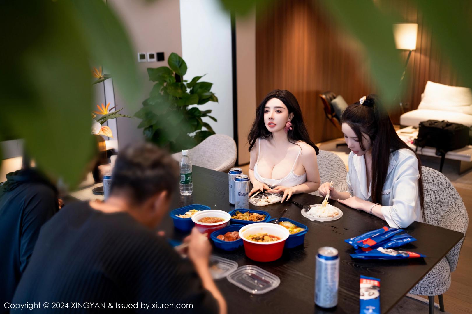 [XINGYAN星颜社] 2024.07.19 VOL.258 模特合集 潘思沁 李丽莎 [80P-700MB]