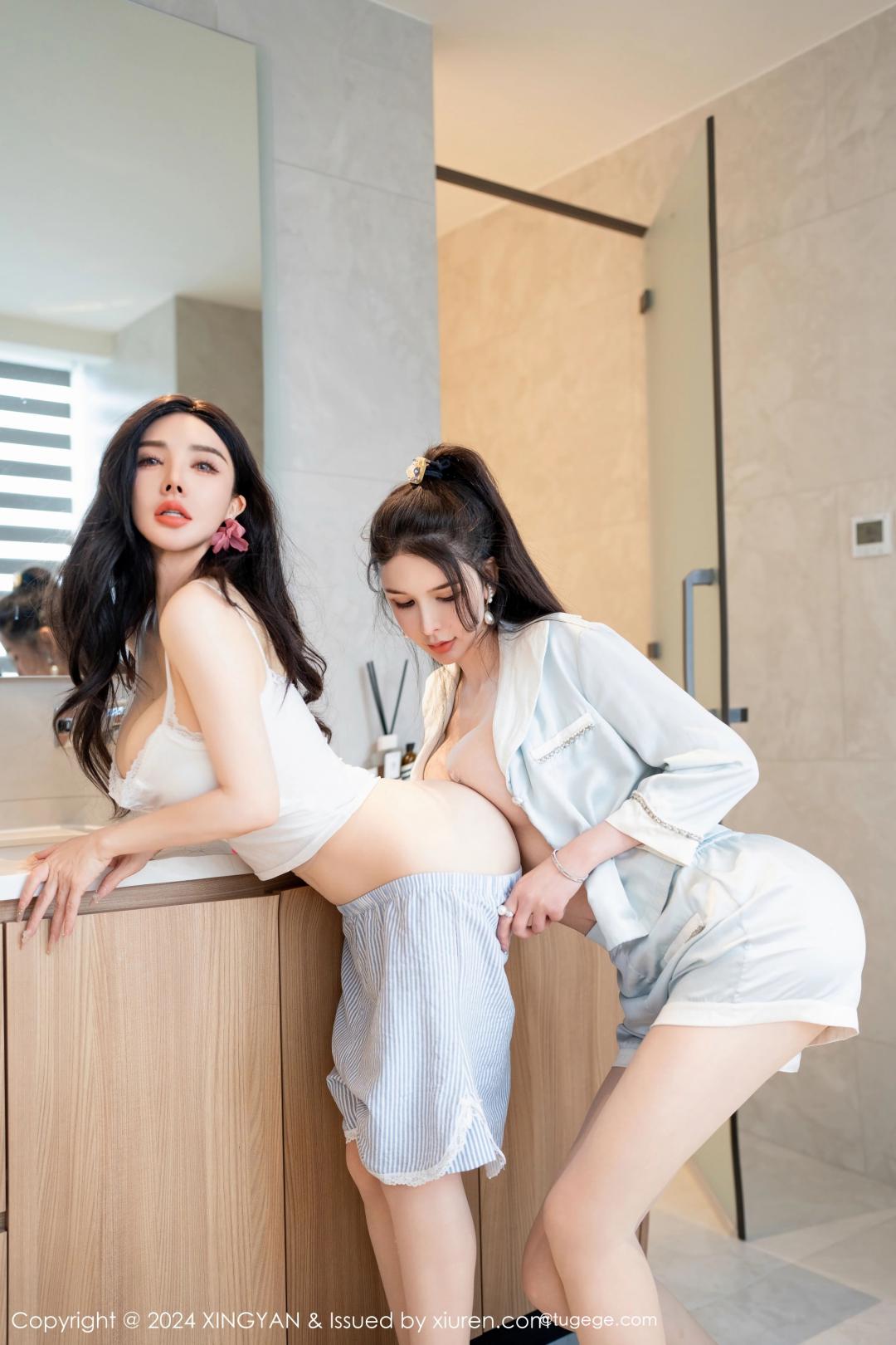 [XINGYAN星颜社] 2024.07.19 VOL.258 模特合集 潘思沁 李丽莎 [80P-700MB]