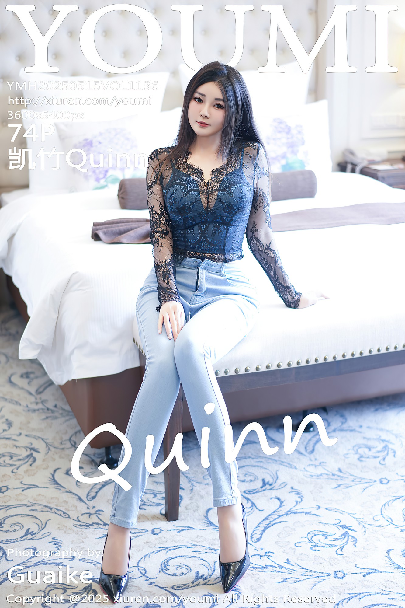 [YOUMI尤蜜荟] 2025.05.15 VOL.1136 凯竹Quinn [74P-689MB]