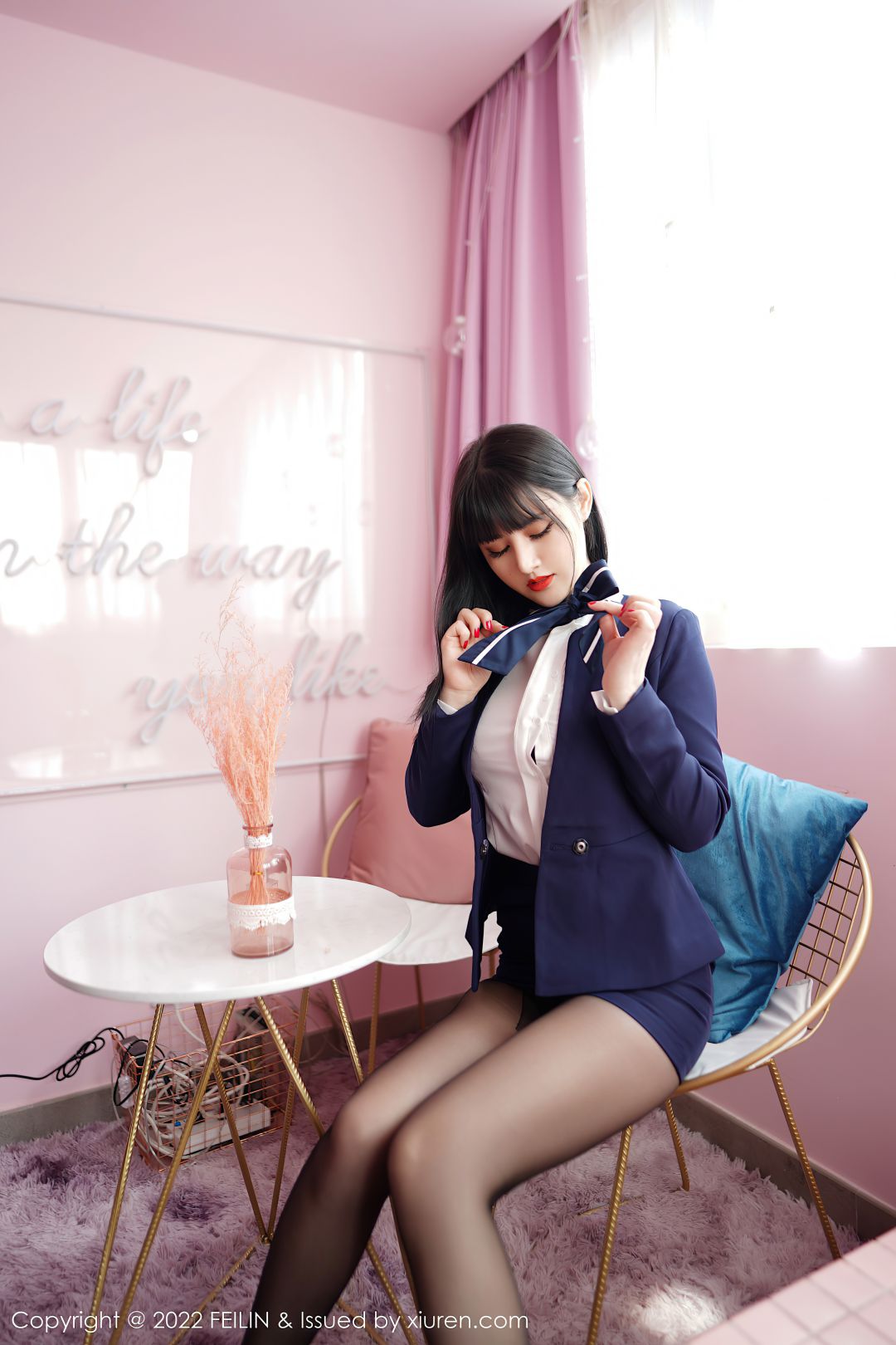 [FEILIN嗲囡囡] 2022.03.08 VOL.432 诗诗kiki [86P-692MB]