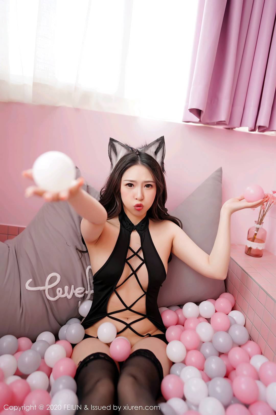 [FEILIN嗲囡囡] 2020.08.05 VOL.334 小波多 [62P-530MB]