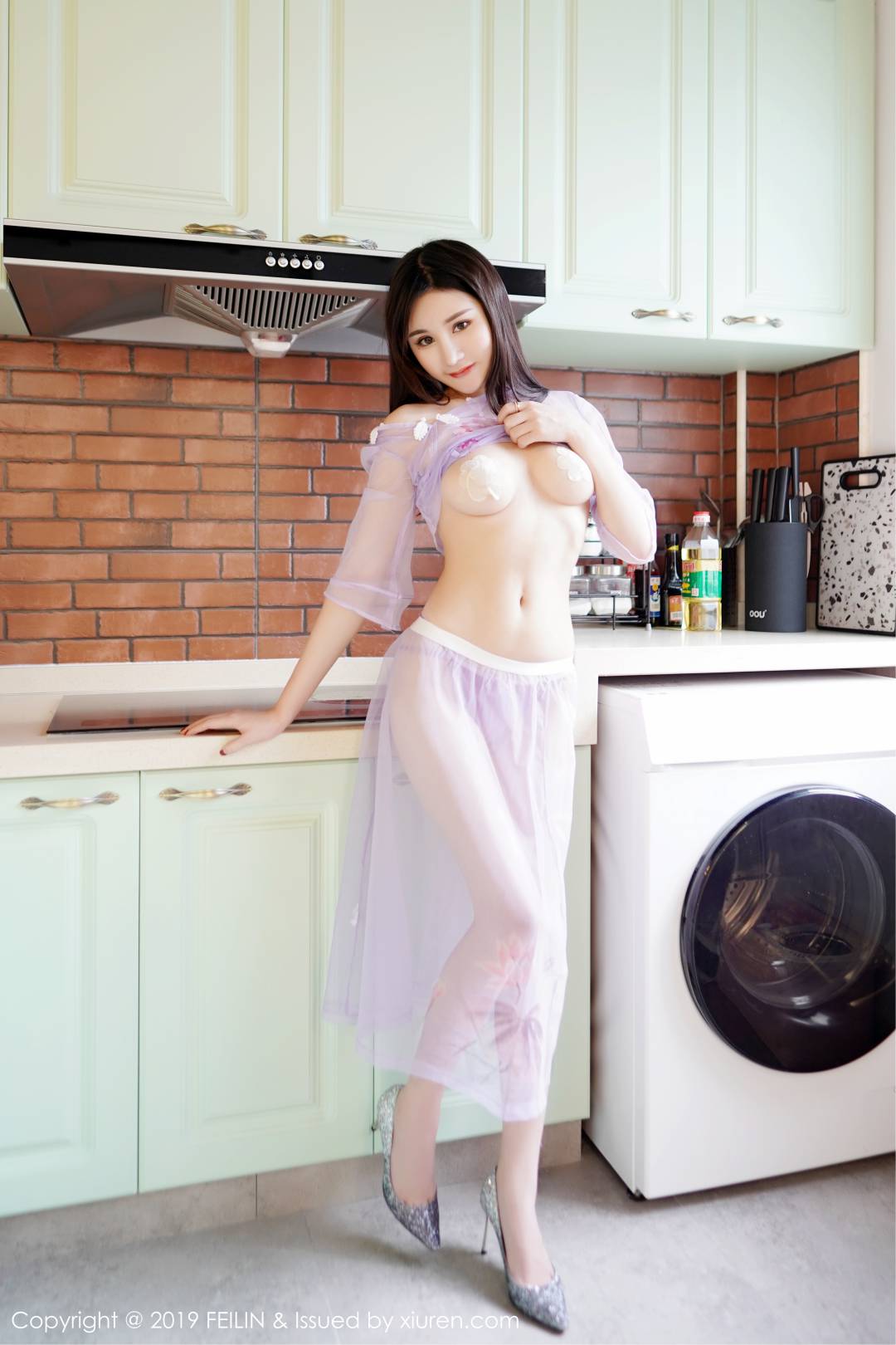 [FEILIN嗲囡囡] 2019.11.21 VOL.216 Celina青妍 [40P-107MB]