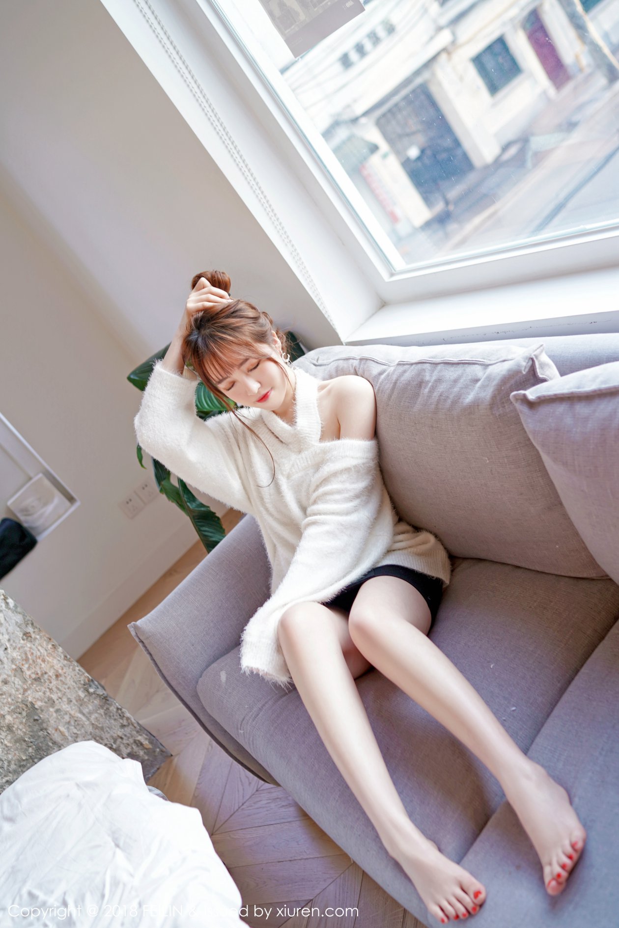 [FEILIN嗲囡囡] 2018.04.17 VOL.132 yumi黄奕清 [40P-93MB]
