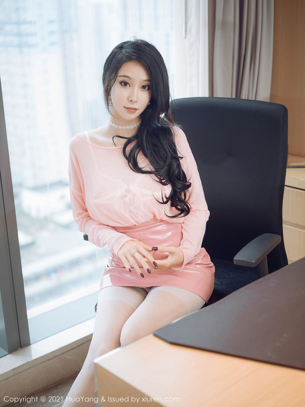 [HuaYang花漾] 2021.06.07 VOL.411 蓝夏Akasha [50P-604MB]