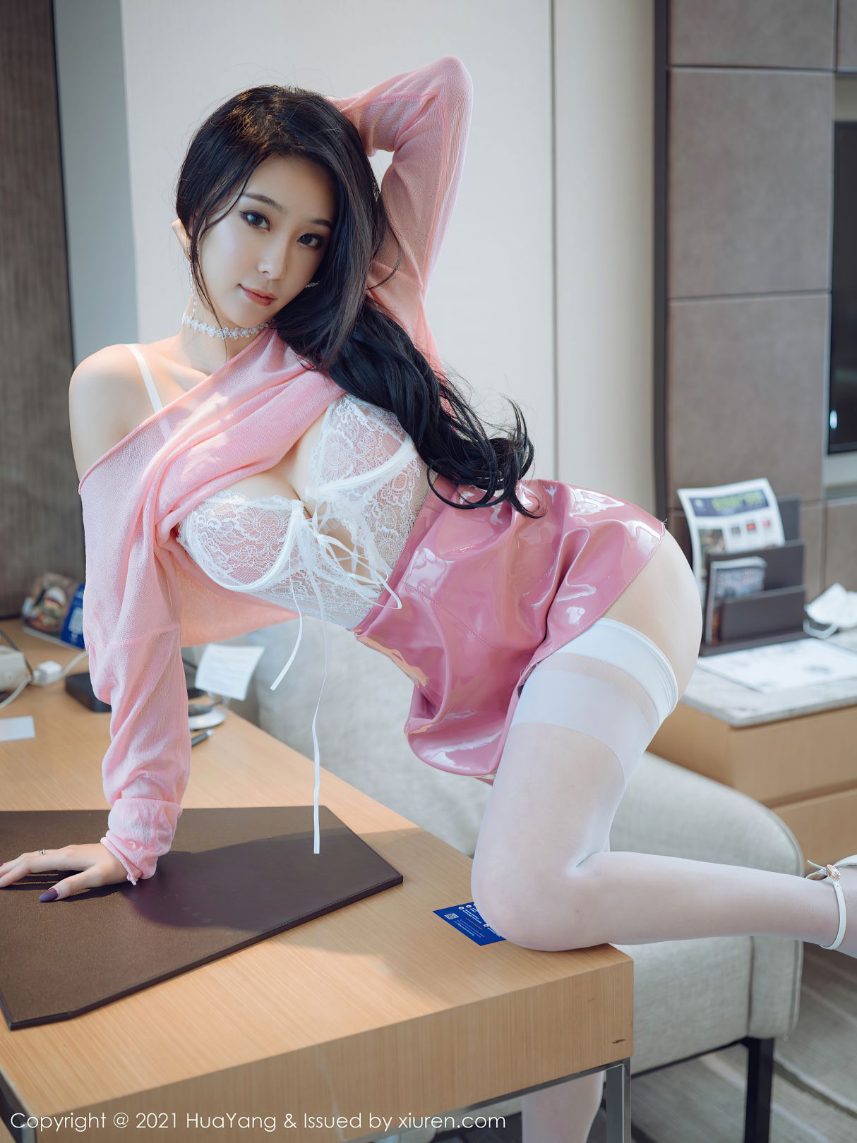 [HuaYang花漾] 2021.06.07 VOL.411 蓝夏Akasha [50P-604MB]
