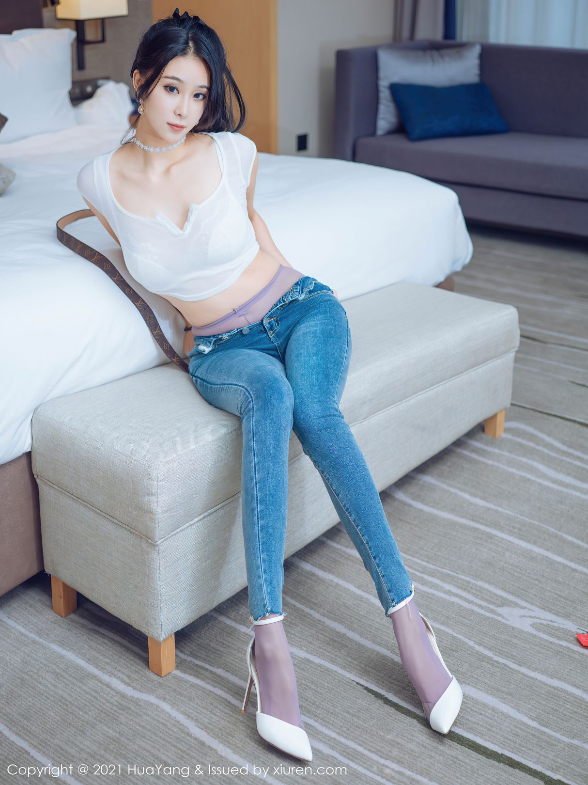 [HuaYang花漾] 2021.05.20 VOL.405 蓝夏Akasha [56P-670MB]