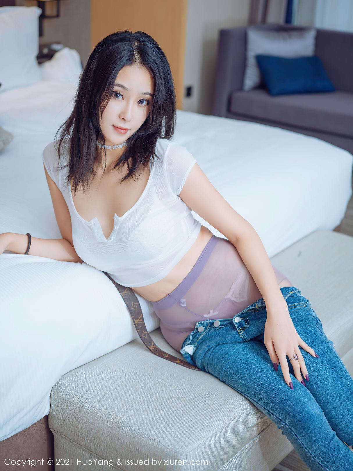 [HuaYang花漾] 2021.05.20 VOL.405 蓝夏Akasha [56P-670MB]
