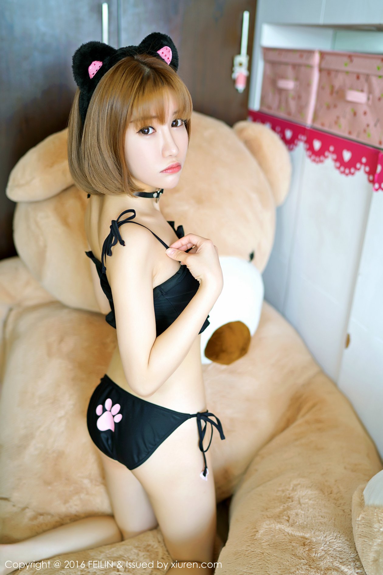 [FEILIN嗲囡囡] 2016.04.04 VOL.034 K8傲娇萌萌 [46P-142MB]
