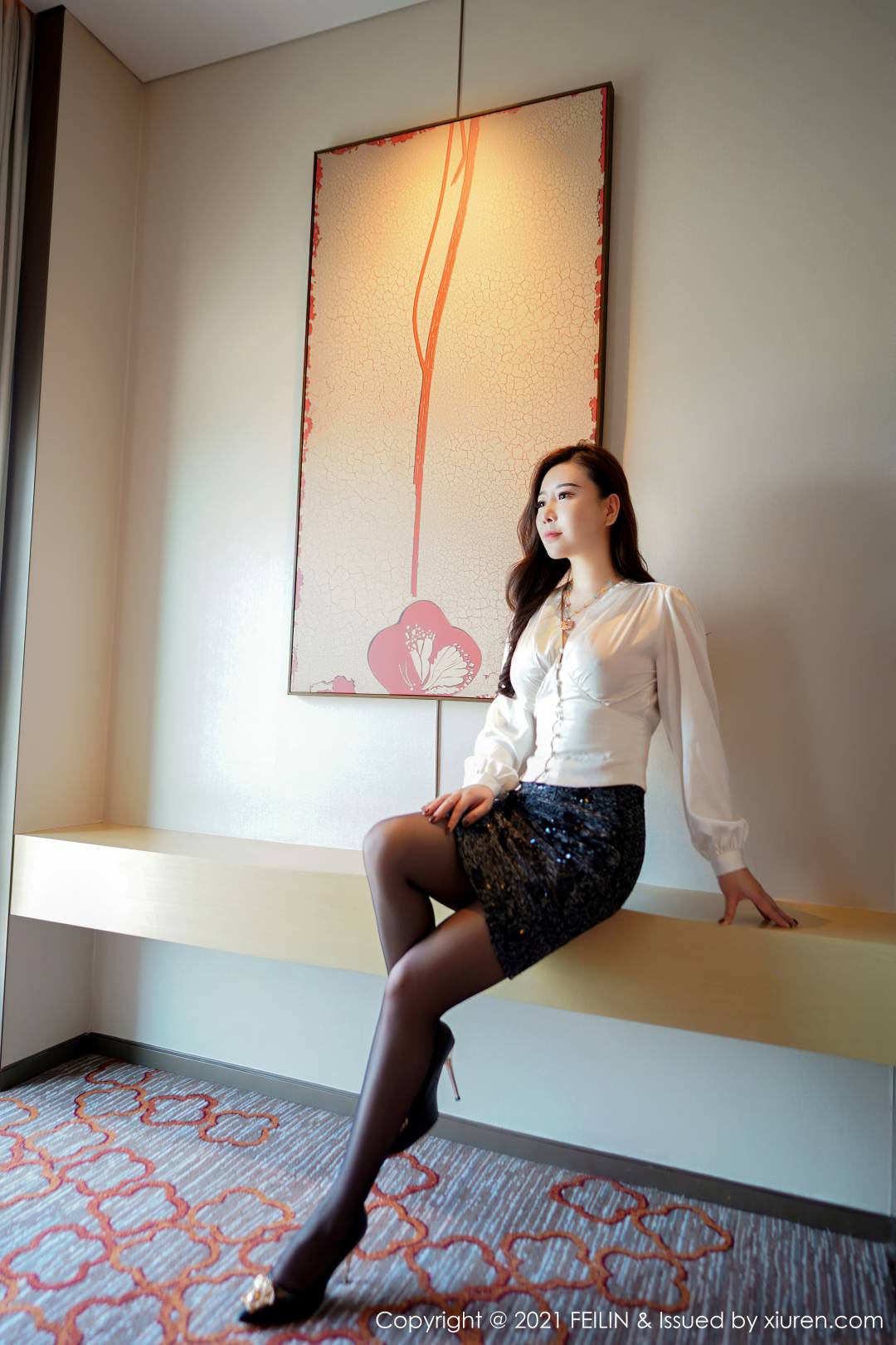 [FEILIN嗲囡囡] 2021.07.05 VOL.400 王婉悠Queen [51P-530MB]